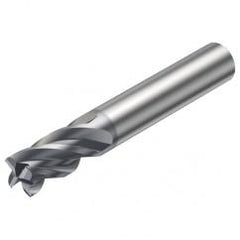 R216.T4-06030BAS10N 1620 6mm 4 FL Solid Carbide Turn-Milling End Mill w/Cylindrical Shank - Exact Tool & Supply