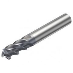 1P330-0900-XA 1620 9mm FL Straight Center Cut w/Cylindrical Shank - Exact Tool & Supply