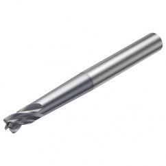 R216.22-06030BAP06G 1610 6mm 2 FL Solid Carbide End Mill - Corner Radius w/Cylindrical Shank - Exact Tool & Supply