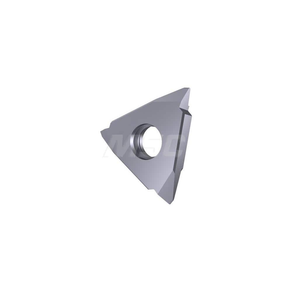 Grooving Insert: AA, Solid Carbide Uncoated, Left Hand, 4.2 mm Cutting Width, 0.8 mm Max Depth, Series 25679