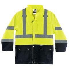 8365BK 5XL LIM/BLK FRONT RAIN JACKET - Exact Tool & Supply