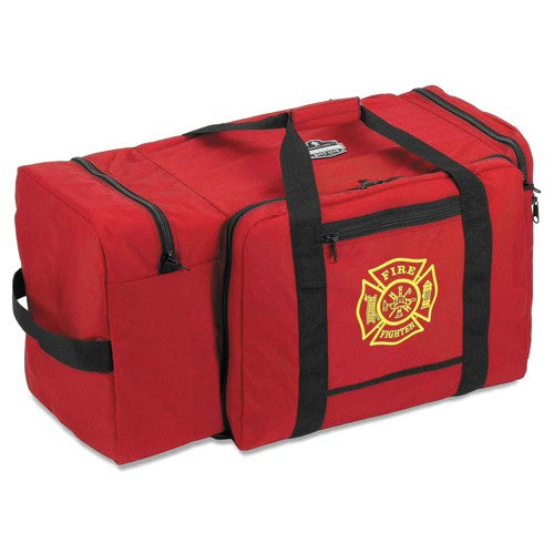 GB5005P Red Large Fire&Rescue Gear Bag-Polyester - Exact Tool & Supply