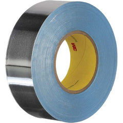 3M - 60 Yd x 10" x 5.5 mil Silver Aluminum Foil Tape - Exact Tool & Supply