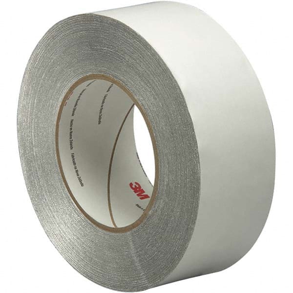 3M - 60 Yd x 4" x 4.6 mil Silver Aluminum Foil Tape - Exact Tool & Supply