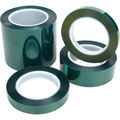 3M - 72 Yd x 2-1/2" Green Polyester Film Tape - Exact Tool & Supply