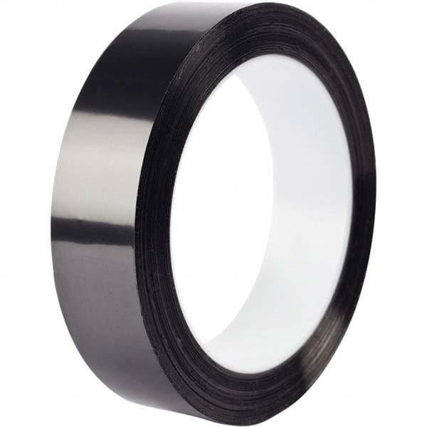 3M - 72 Yd x 1-1/2" Black Polyester Film Tape - Exact Tool & Supply