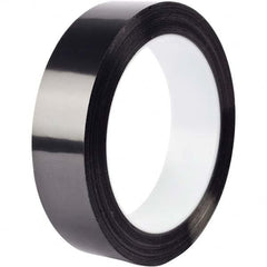 3M - 72 Yd x 1-1/2" Black Polyester Film Tape - Exact Tool & Supply