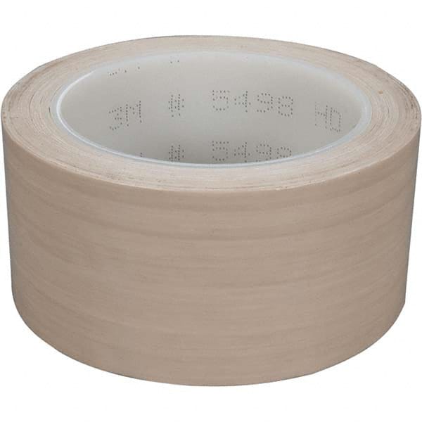 3M - 36 Yd x 14" Beige PTFE Film Tape - Exact Tool & Supply