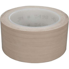 3M - 36 Yd x 5" Beige PTFE Film Tape - Exact Tool & Supply