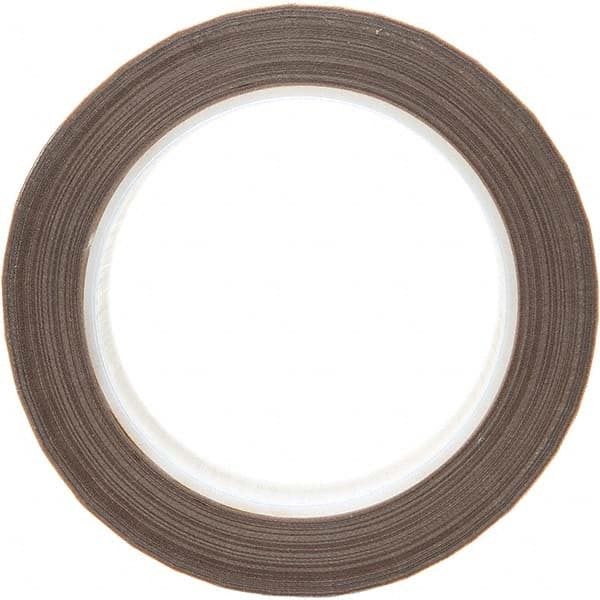 3M - 36 Yd x 1" Brown PTFE Film Tape - Exact Tool & Supply