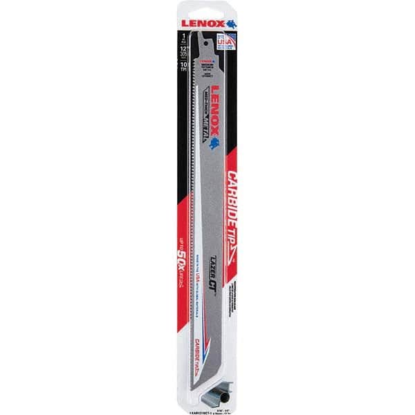 Lenox - Reciprocating Saw Blades Blade Material: Carbide Blade Length (Inch): 12 - Exact Tool & Supply