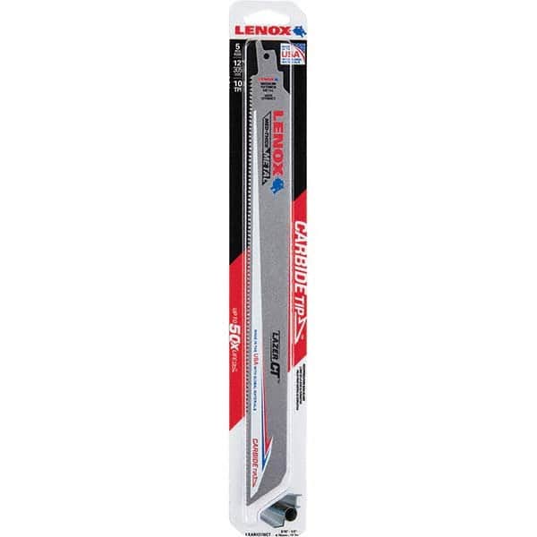 Lenox - Reciprocating Saw Blades Blade Material: Carbide Blade Length (Inch): 12 - Exact Tool & Supply