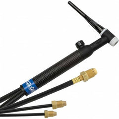 PRO-SOURCE - 350 Amp 25' Rubber Outfit 18V Water Cooled TIG Welding Torch Kit - Exact Tool & Supply