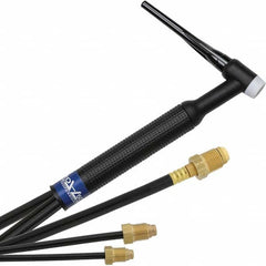 PRO-SOURCE - 350 Amp 25' Rubber Outfit 18 Water Cooled TIG Welding Torch Kit - Exact Tool & Supply