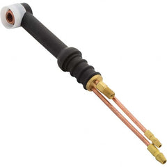 PRO-SOURCE - 180 Amp 25' Rubber Outfit 24WN Water Cooled TIG Welding Torch Kit - Exact Tool & Supply