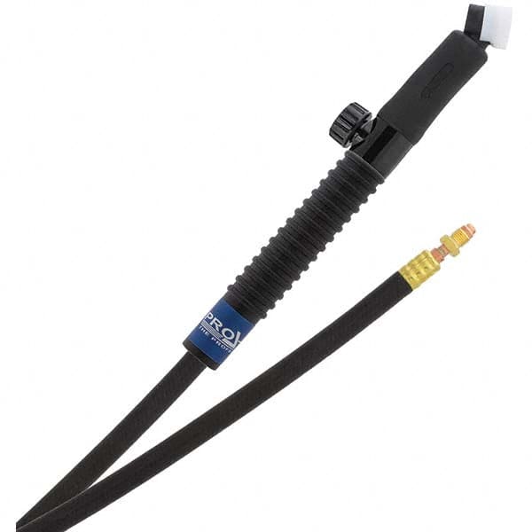 PRO-SOURCE - 80 Amp 25' Rubber Outfit 24FVMT Air Cooled TIG Welding Torch Kit - Exact Tool & Supply