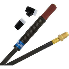 PRO-SOURCE - 200 Amp 12-1/2' Rubber Outfit 200M Air Cooled TIG Welding Torch Kit - Exact Tool & Supply