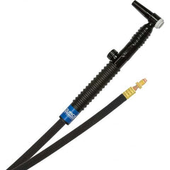 PRO-SOURCE - 125 Amp 25' Rubber Outfit 9FVMT Air Cooled TIG Welding Torch Kit - Exact Tool & Supply