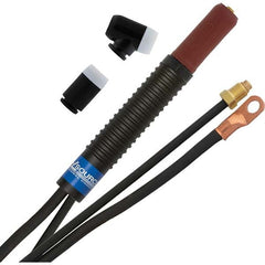 PRO-SOURCE - 200 Amp 12-1/2' Rubber Outfit 200M Air Cooled TIG Welding Torch Kit - Exact Tool & Supply