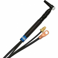 PRO-SOURCE - 125 Amp 25' Rubber Outfit 9FMT Air Cooled TIG Welding Torch Kit - Exact Tool & Supply