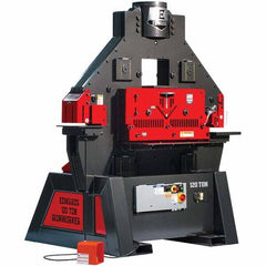Edwards Manufacturing - Ironworkers Throat Depth (Inch): 11 Punching Pressure (Ton): 120 - Exact Tool & Supply