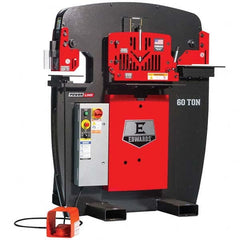 Edwards Manufacturing - Ironworkers Throat Depth (Inch): 8-7/8 Punching Pressure (Ton): 60 - Exact Tool & Supply