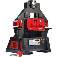 Edwards Manufacturing - Ironworkers Throat Depth (Inch): 11 Punching Pressure (Ton): 120 - Exact Tool & Supply