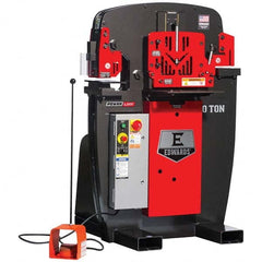 Edwards Manufacturing - Ironworkers Throat Depth (Inch): 7 Punching Pressure (Ton): 50 - Exact Tool & Supply