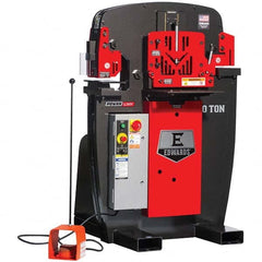 Edwards Manufacturing - Ironworkers Throat Depth (Inch): 7 Punching Pressure (Ton): 50 - Exact Tool & Supply