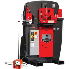 Edwards Manufacturing - Ironworkers Throat Depth (Inch): 7 Punching Pressure (Ton): 50 - Exact Tool & Supply