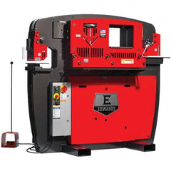 Edwards Manufacturing - Ironworkers Throat Depth (Inch): 9-3/4 Punching Pressure (Ton): 65 - Exact Tool & Supply