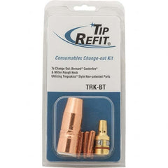 PRO-SOURCE - 0.035" to 4/89" Wire OD, MIG Welder Diffuser Kit - Exact Tool & Supply