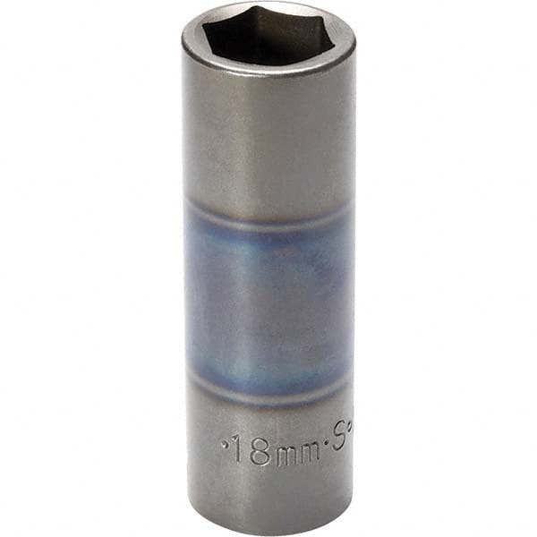 SK - Impact Sockets Drive Size (Inch): 1/2 Size (mm): 18.0 - Exact Tool & Supply
