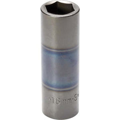 SK - Impact Sockets Drive Size (Inch): 1/2 Size (mm): 18.0 - Exact Tool & Supply