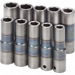 SK - Socket Sets Measurement Type: Metric Drive Size: 1/2 - Exact Tool & Supply
