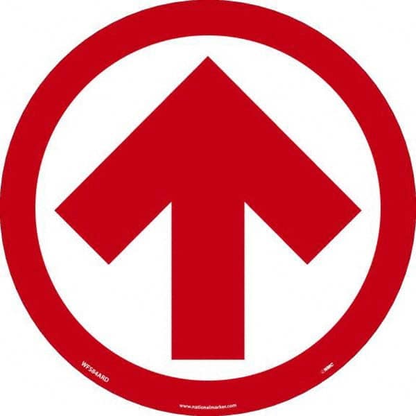 NMC - "Blank" Adhesive-Backed Floor Sign - Exact Tool & Supply