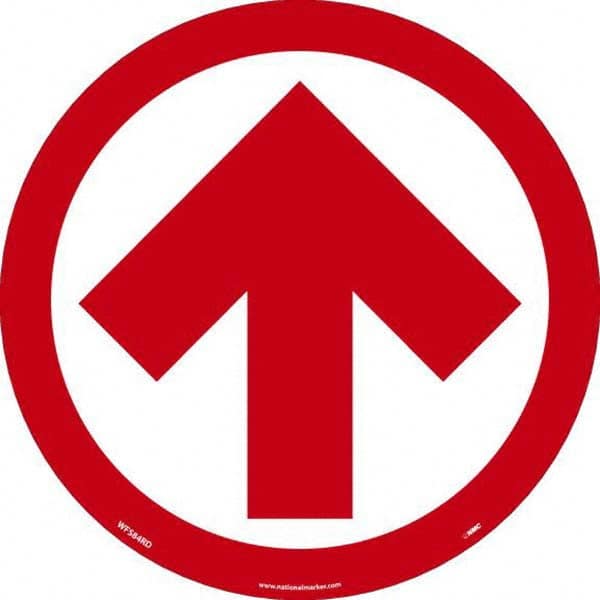 NMC - "Blank" Adhesive-Backed Floor Sign - Exact Tool & Supply