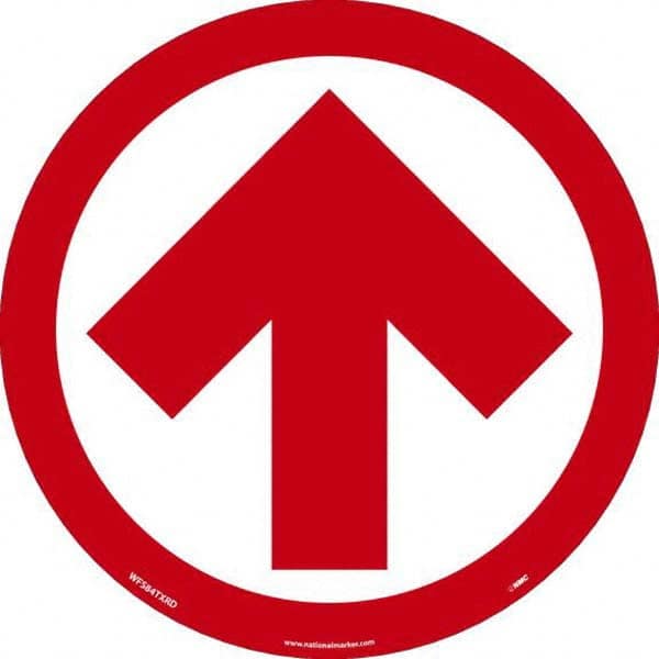 NMC - "Blank" Adhesive-Backed Floor Sign - Exact Tool & Supply