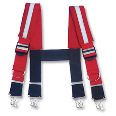 GB5093 L Red Suspenders-Reflective Quick Adjust - Exact Tool & Supply