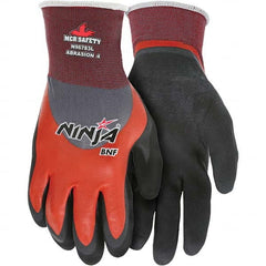 MCR Safety - Work & General Purpose Gloves Material Type: Nylon Blend Application: General Purpose - Exact Tool & Supply
