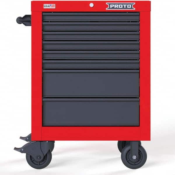 Proto - Tool Roller Cabinets Drawers Range: 5 - 10 Drawers Width Range: 24" - 29.9" - Exact Tool & Supply