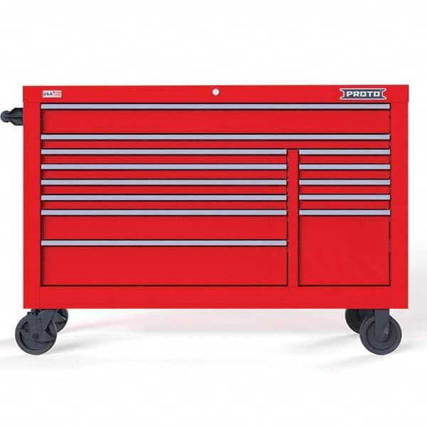Proto - Tool Roller Cabinets Drawers Range: 11 - 15 Drawers Width Range: 36" - 47.9" - Exact Tool & Supply