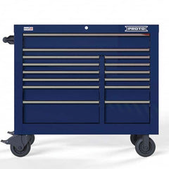 Proto - Tool Roller Cabinets Drawers Range: 11 - 15 Drawers Width Range: 36" - 47.9" - Exact Tool & Supply