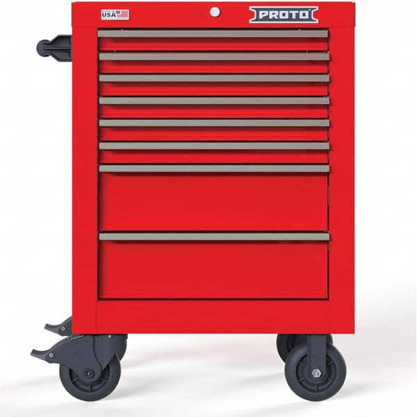 Proto - Tool Roller Cabinets Drawers Range: 5 - 10 Drawers Width Range: 24" - 29.9" - Exact Tool & Supply