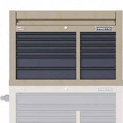 Proto - Tool Boxes, Cases & Chests Type: Top Tool Chest Width Range: 24" - 47.9" - Exact Tool & Supply