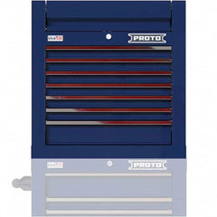 Proto - Tool Boxes, Cases & Chests Type: Top Tool Chest Width Range: 24" - 47.9" - Exact Tool & Supply