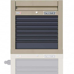 Proto - Tool Boxes, Cases & Chests Type: Top Tool Chest Width Range: 24" - 47.9" - Exact Tool & Supply