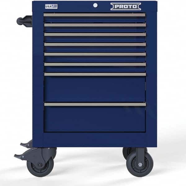 Proto - Tool Roller Cabinets Drawers Range: 5 - 10 Drawers Width Range: 24" - 29.9" - Exact Tool & Supply