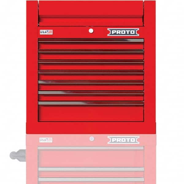 Proto - Tool Roller Cabinets Drawers Range: 5 - 10 Drawers Width Range: 24" - 29.9" - Exact Tool & Supply