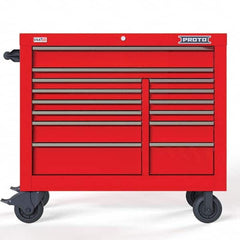 Proto - Tool Roller Cabinets Drawers Range: 11 - 15 Drawers Width Range: 36" - 47.9" - Exact Tool & Supply